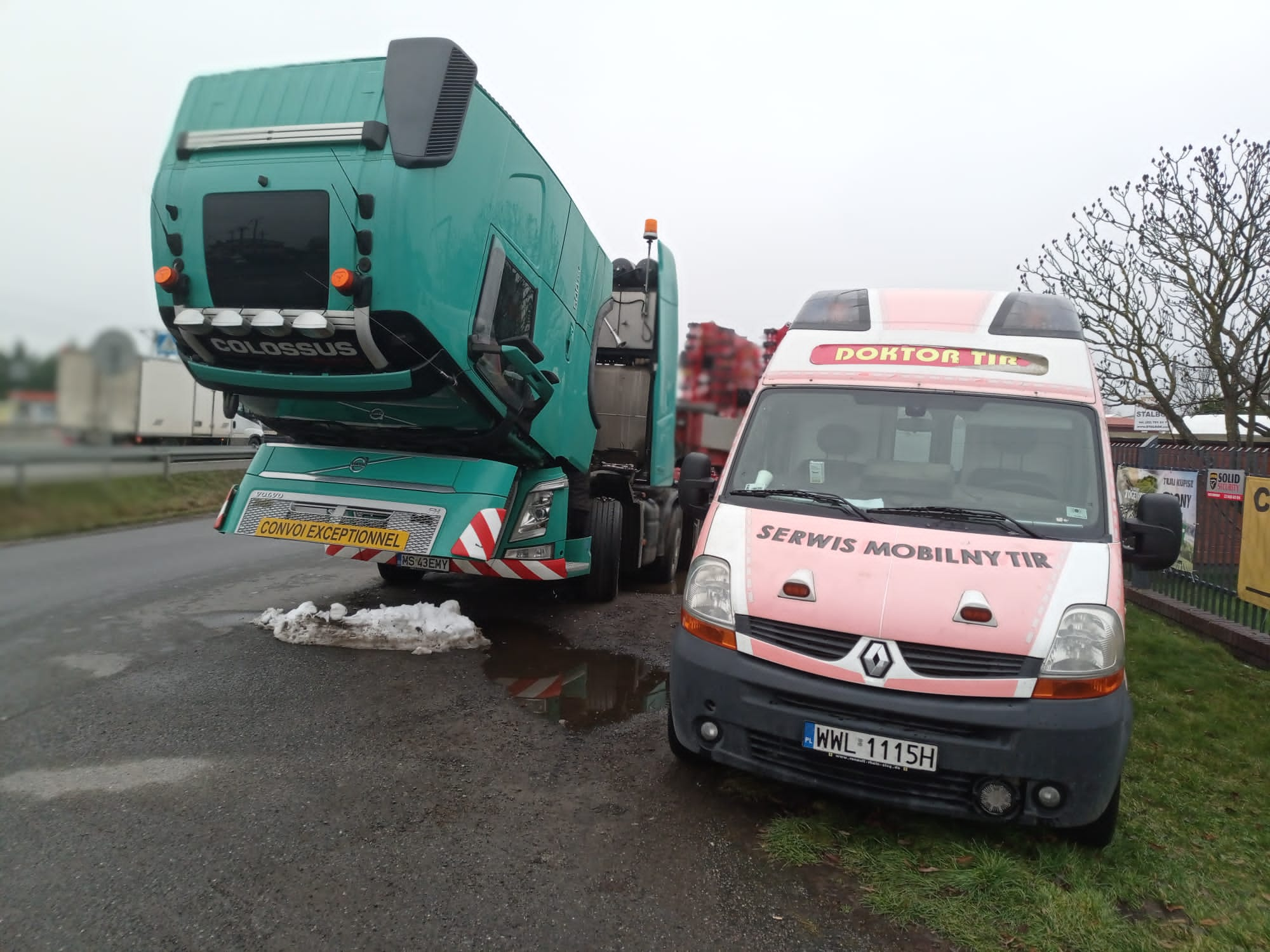 Serwis Mobilny TIR - Pomoc drogowa podczas akcji ratownictwa drogowego